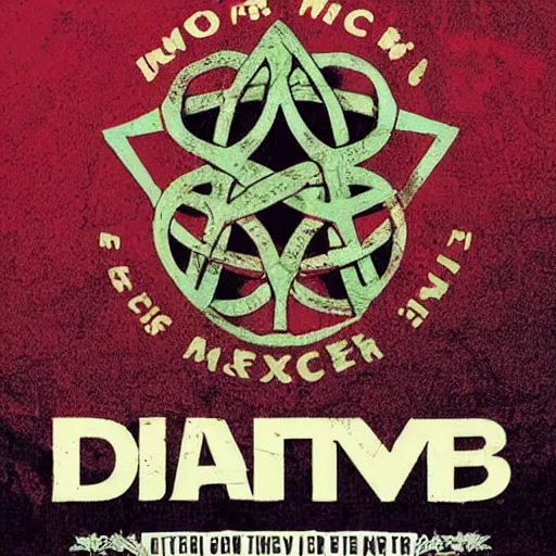 Prompt: poster for a dmb concert in mexico