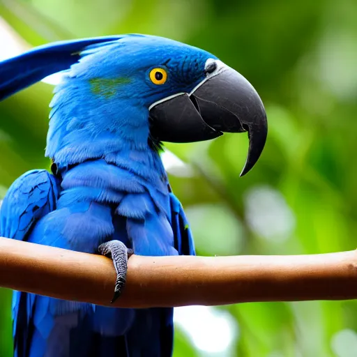 Image similar to hyacinth macaw parrot