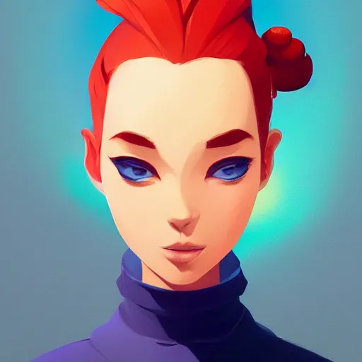 Image similar to face icon stylized minimalist breakfast at tiffany's, loftis, cory behance hd by jesper ejsing, by rhads, makoto shinkai and lois van baarle, ilya kuvshinov, rossdraws global illumination