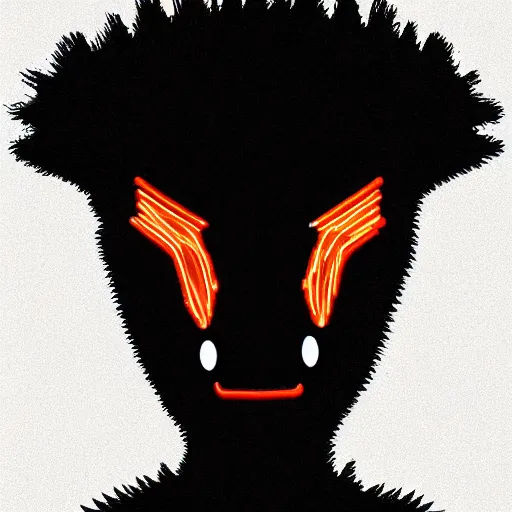 Prompt: menacing aggressive black creature made out of needles, archaic demon, in a gas station, aggressive fluorescent industrial lighting, extremely detailed digital art