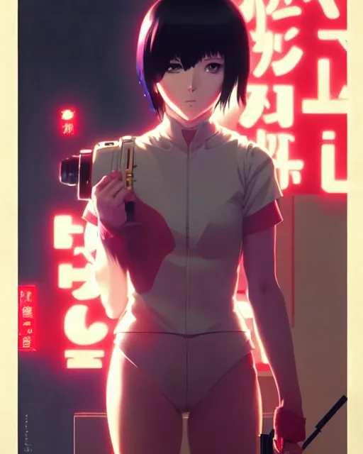 Image similar to i hate anime. realistic shaded lighting poster by ilya kuvshinov katsuhiro otomo ghost - in - the - shell, magali villeneuve, artgerm, jeremy lipkin and michael garmash and rob rey and atlus