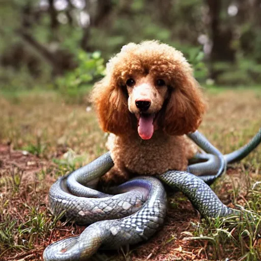 Image similar to snake - poodle, nature photography