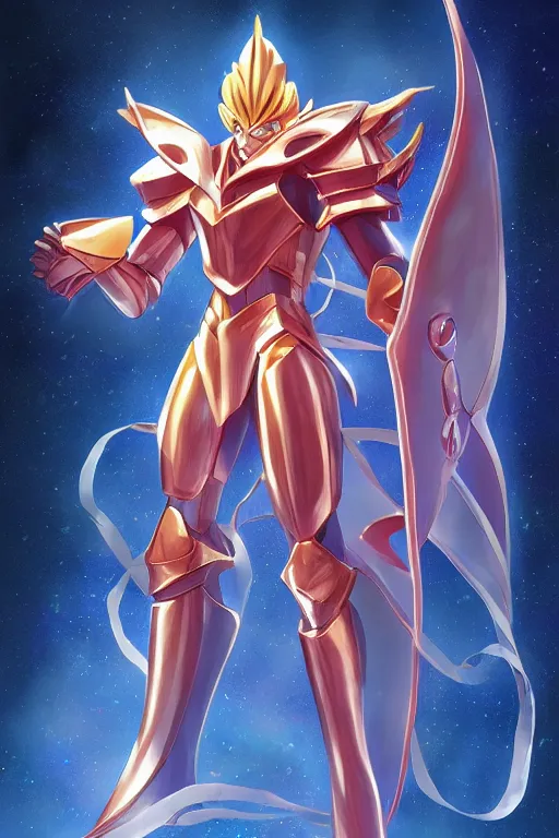 Image similar to 3 d 2 0 2 2 knights of the zodiac saint seiya battle for sanctuary hero suit armor comics mask minimalist, behance hd by jesper ejsing, by rhads, makoto shinkai and lois van baarle, ilya kuvshinov, rossdraws global illumination