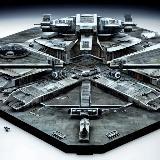 Image similar to an imperial base in star wars