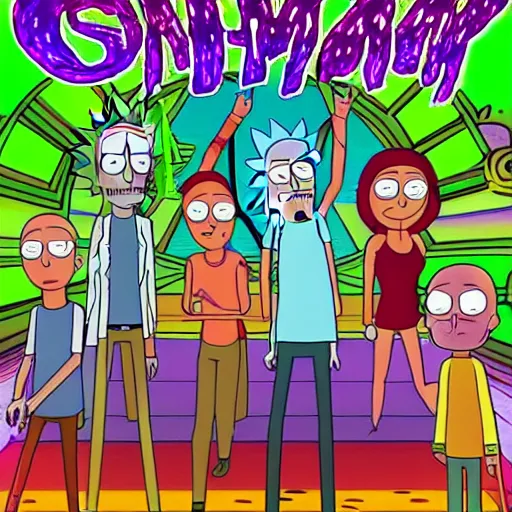 Image similar to portrait of summer, rick and morty forever and forever a hundred years! g