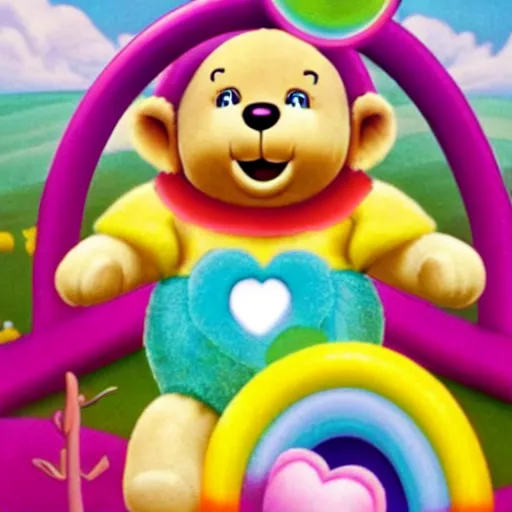 Image similar to Care Bear Teletubbies