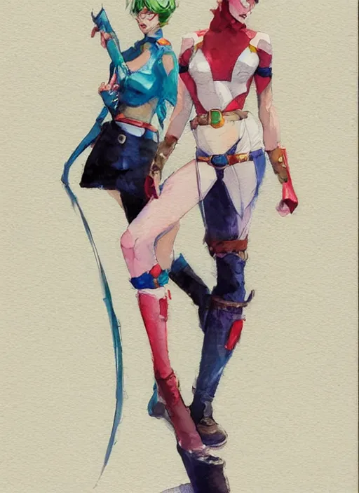 Image similar to concept art of comic - con cosplay, pinterest, artstation trending, behance, watercolor, by coby whitmore, silver, laser light,