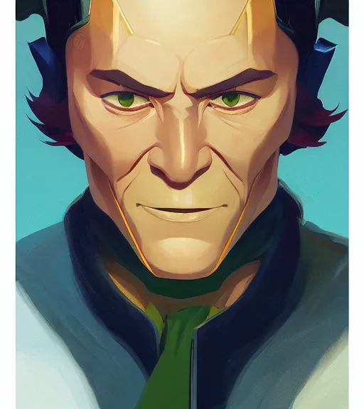 Prompt: face icon stylized minimalist loki, loftis, cory behance hd by jesper ejsing, by rhads, makoto shinkai and lois van baarle, ilya kuvshinov, rossdraws global illumination