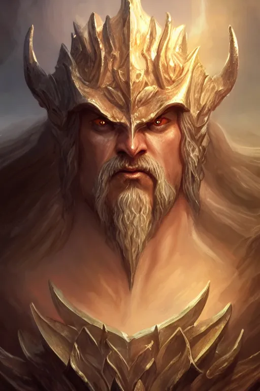 Image similar to lord of sea elf, god of the underworld, highly detailed, d & d, fantasy, highly detailed, digital painting, trending on artstation, concept art, sharp focus, illustration, global illumination, ray tracing, realistic shaded, art by artgerm and greg rutkowski and fuji choko and viktoria gavrilenko and hoang lap, sunny