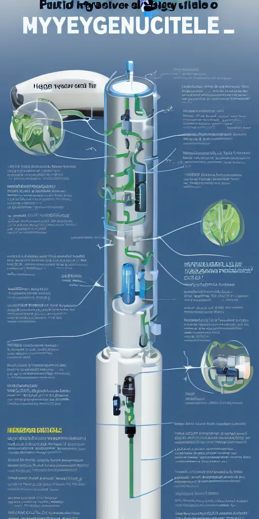 Image similar to poster, hydrogen fuel cell technology.