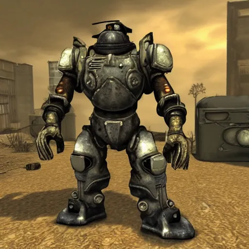 Image similar to Fallout T52 power armor