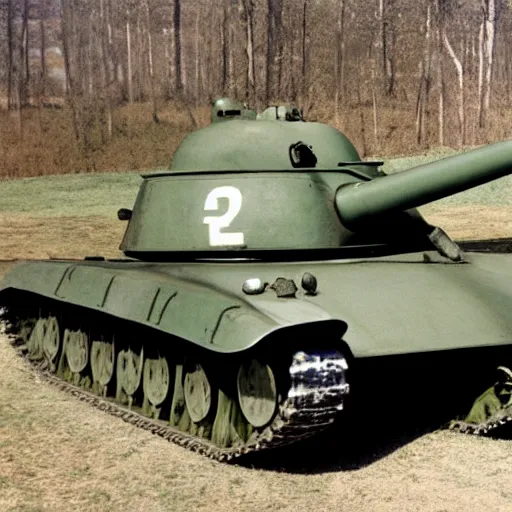 Image similar to panzer detruit par un t - 3 4