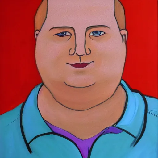 Image similar to bobby hill, portrait, by govardhan