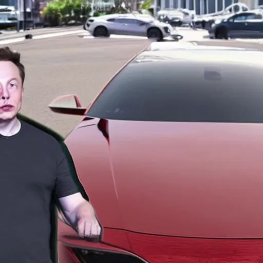 Prompt: the end of the god damn world brought to you by elon musk, realistic, hd
