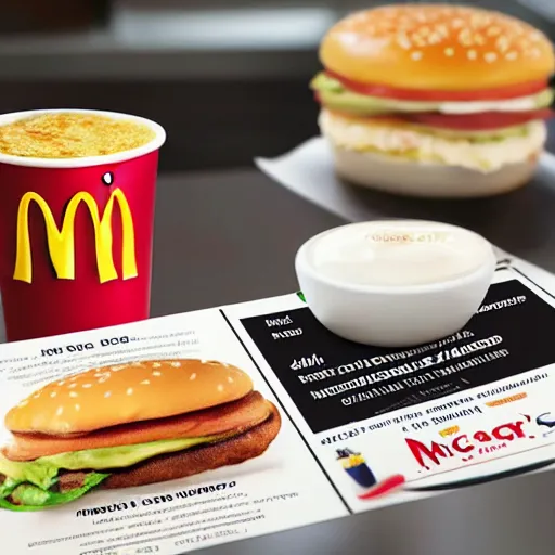 Prompt: McDonald's latest features menu item is outrageous!