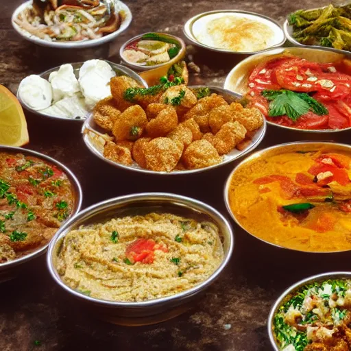 Image similar to Lebanese food