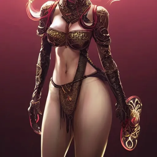 Image similar to charming character yae miko from video game genshin impact full body, dark aesthetic, intricate, elegant, sharp focus, illustration, highly detailed, digital painting, concept art, matte, art by wlop and artgerm and greg rutkowski and ross tran, masterpiece