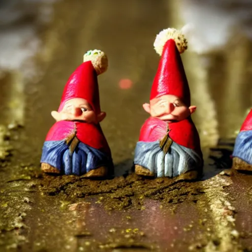 Image similar to metrognomes in the sunlit rain,