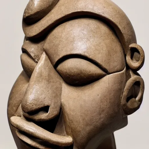 Image similar to moche sculpture
