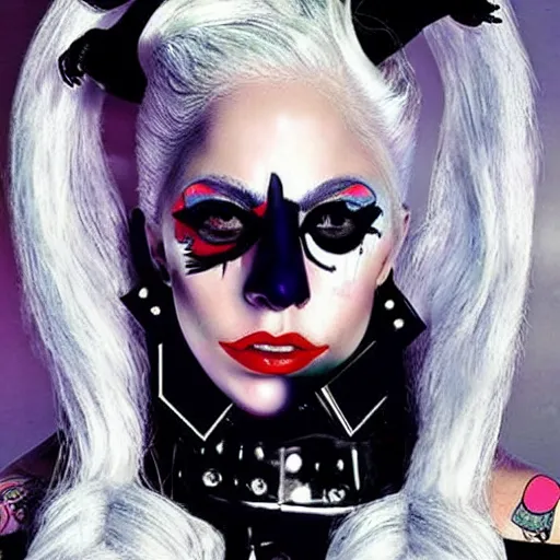 Image similar to lady gaga as harley queen