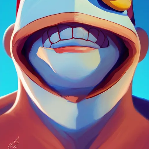 Image similar to face icon stylized minimalist earthworm jim, loftis, cory behance hd by jesper ejsing, by rhads, makoto shinkai and lois van baarle, ilya kuvshinov, rossdraws global illumination