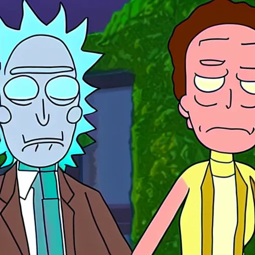 Prompt: Rick and Morty as real humans