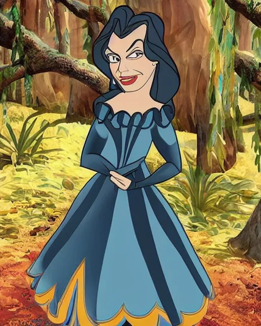 Image similar to A beautiful gothic Jane from Tarzan, Disney Pixar