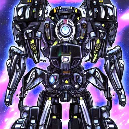 Image similar to god in the machine, sci - fi anime drawing