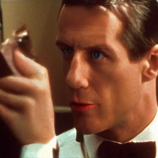 Prompt: Brian Griffin in American Psycho (1999)