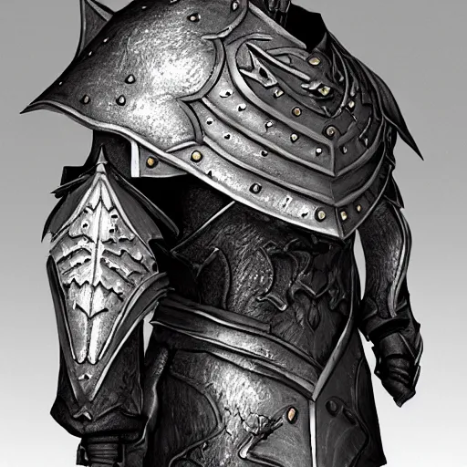 Prompt: detailed fantasy armor inspired by darksouls style, photorealism