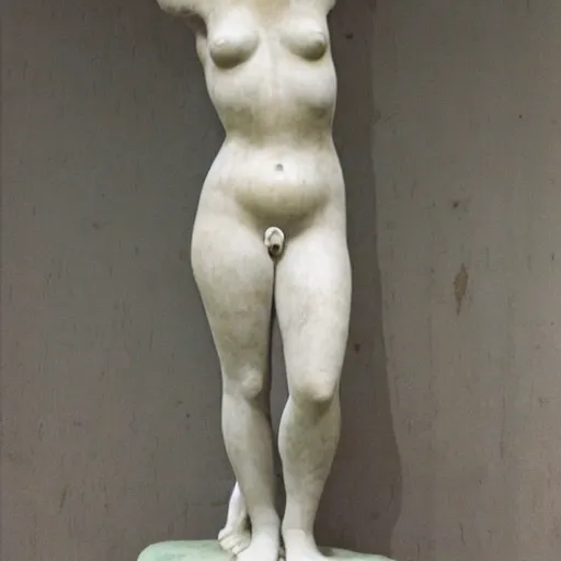 Image similar to pippi as the Venus de Milo statue