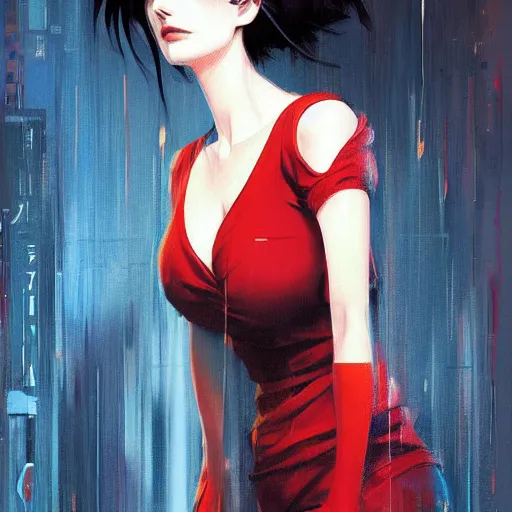 Image similar to eva green portrait as manga girl, realistic shaded perfect face, fine details. anime. realistic shaded lighting poster by ilya kuvshinov katsuhiro otomo ghost - in - the - shell, magali villeneuve, artgerm, jeremy lipkin and michael garmash and rob rey