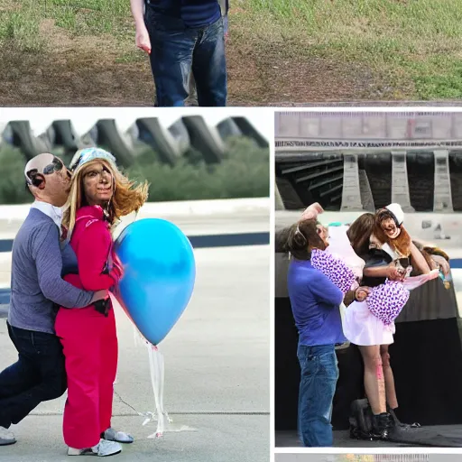 Image similar to 9 / 1 1 gender reveal