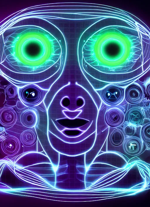 Image similar to eyes!, teams, healing, energetic, life, hybrids, thin glowing devices, vitals visualiser!!, advanced art, art styles mix, from wikipedia, grid of styles