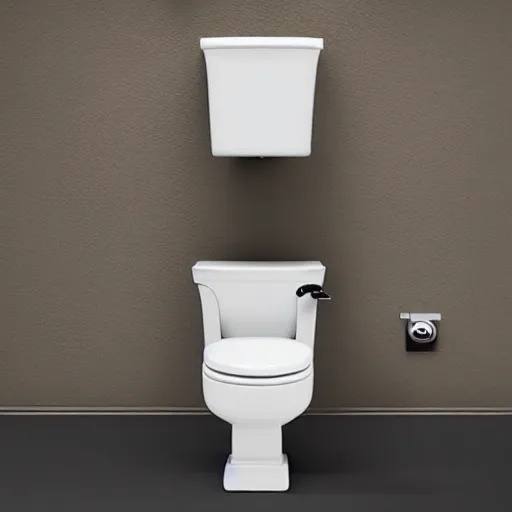 Prompt: a toilet, styled as mixtape cover art