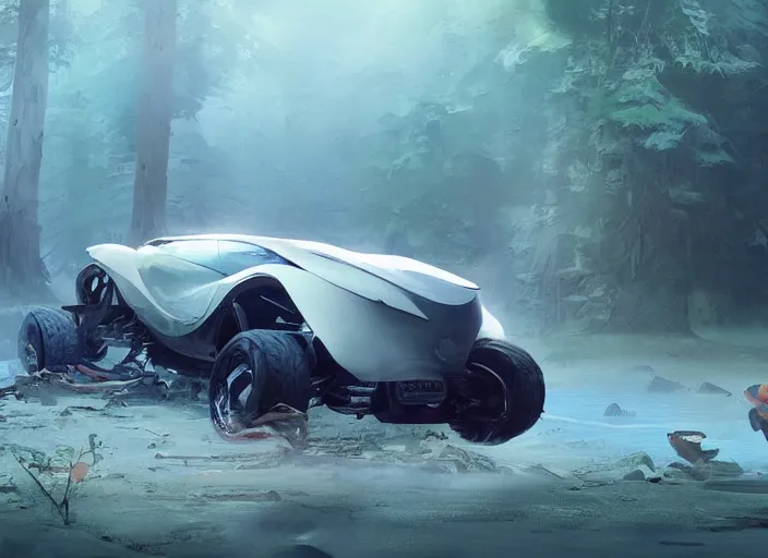 Image similar to a beautiful concept design of an old car converted into offroad sport. car design by cory loftis, fenghua zhong, ryohei hase, ismail inceoglu and ruan jia, henrik fisker and bruce kaiser and scott robertson and dmitry mazurkevich and doruk erdem and jon sibal, volumetric light.