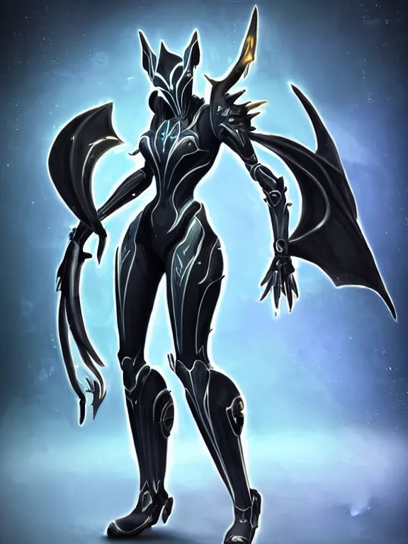 Image similar to exquisite cinematic full body shot of a beautiful saryn warframe, that's a giant beautiful stunning anthropomorphic robot female dragon with metal cat ears, posing elegantly, robot paws for feet, sharp claws, streamlined white armor, long elegant tail, two arms, two legs, long tail, detailed warframe fanart, destiny fanart, high quality digital art, macro art, dragon art, furry art, realistic digital art, warframe art, Destiny art, furaffinity, DeviantArt, artstation, 8k HD, octane render