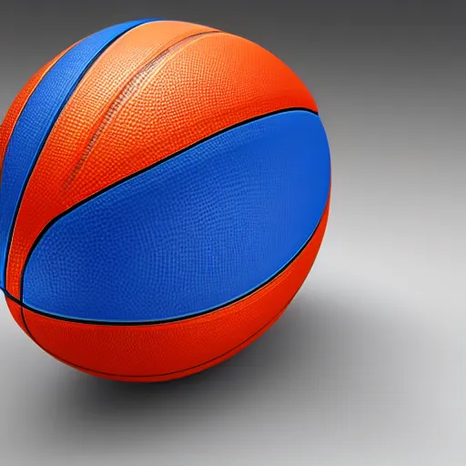 Image similar to a partially deflated basketball