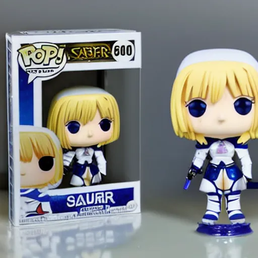 Image similar to Saber Artoria funko pop