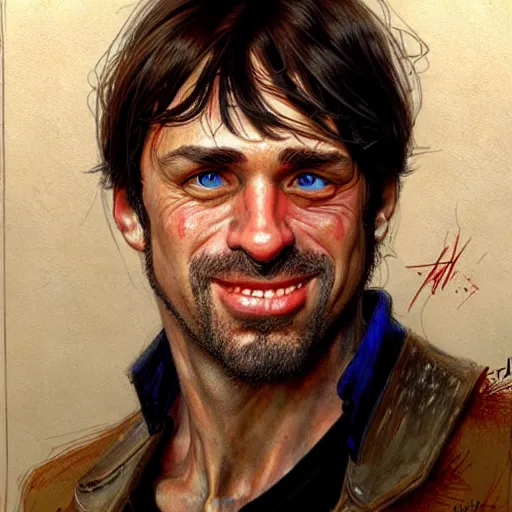 Image similar to protrait of Michel Ancel