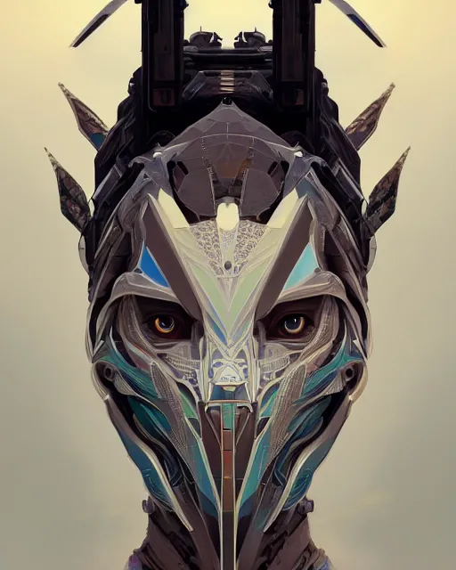 Prompt: symmetry!! portrait of a machine from horizon zero dawn, machine face, intricate, elegant, highly detailed, digital painting, artstation, concept art, smooth, sharp focus, illustration, art by artgerm and greg rutkowski and alphonse mucha, 8 k