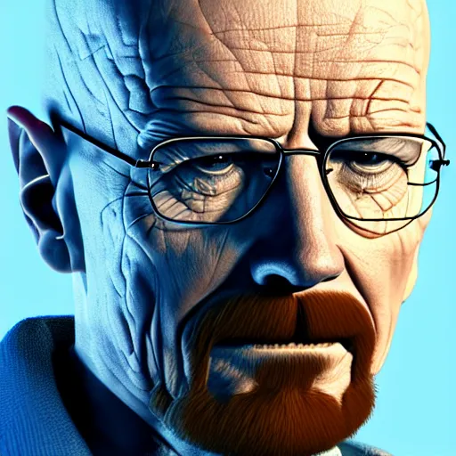 Prompt: 3D render of walter white,ultra detailed,ultra realistic,hyperdetailed,hyperrealistic,octane render,dramatic lighting,professional photo,detailed face,detailed skin,detailed clothes,artstation,deviantart