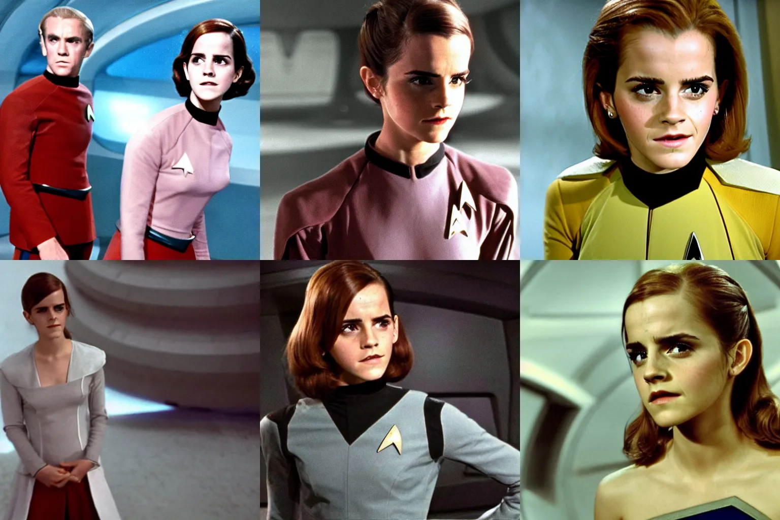 Prompt: Emma Watson starring in Star Trek the Original Series (1966)