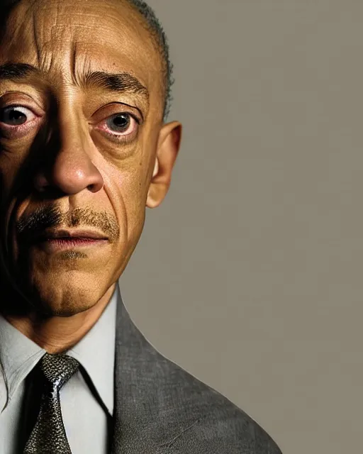 Prompt: Giancarlo Esposito as professor Charles Xavier from X-Men (2000), realistic portrait