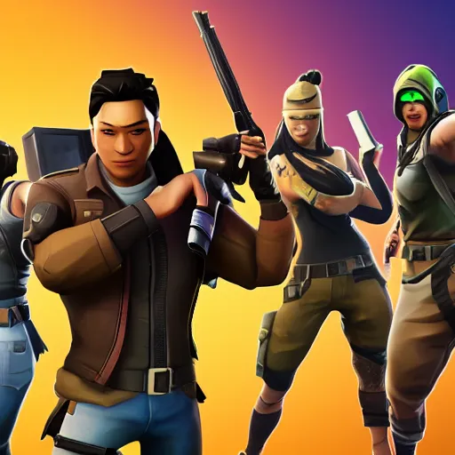 Image similar to Ching Cheng Hanji plays Fortnite battle royale