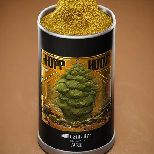 Image similar to hop cone juice, new england ipa, highly detailed gold flake nitrate photo, epic scale, intricate complexity, horror, trending on art station, photoreal, 8 k, octane render