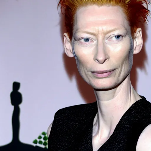 Prompt: Tilda Swinton, Kerrigan queen of blades, Pixar