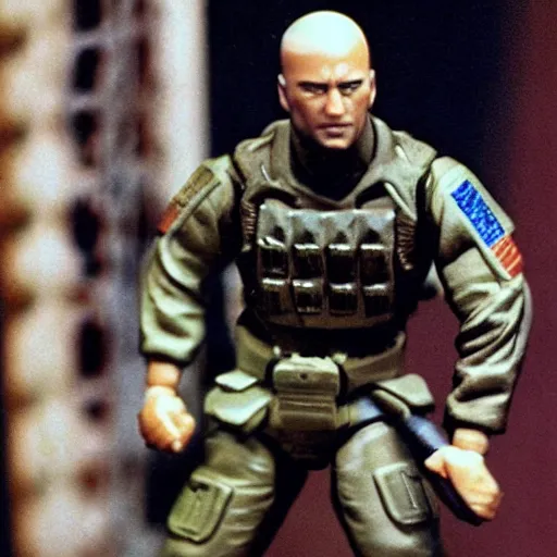 Image similar to photo of an unreleased GI JOE prototype action figure from 1985.