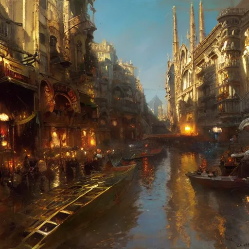 Prompt: detailed cinematic wide shot of milano, ultra realistic, spring light, painting by gaston bussiere, craig mullins, j. c. leyendecker