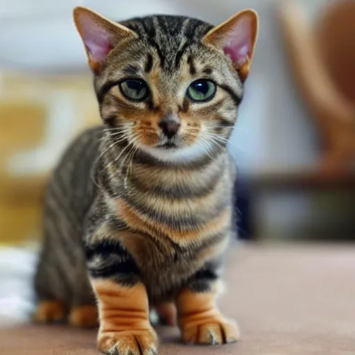 munchkin cat and dachshund